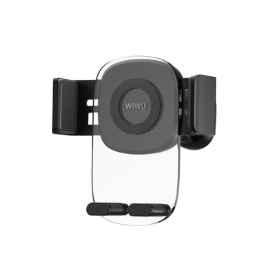 Wiwu CH008 Telefon Ağırlığı İle Çalışan Havalandırma Tasarım Araç Telefon Tutucu Siyah