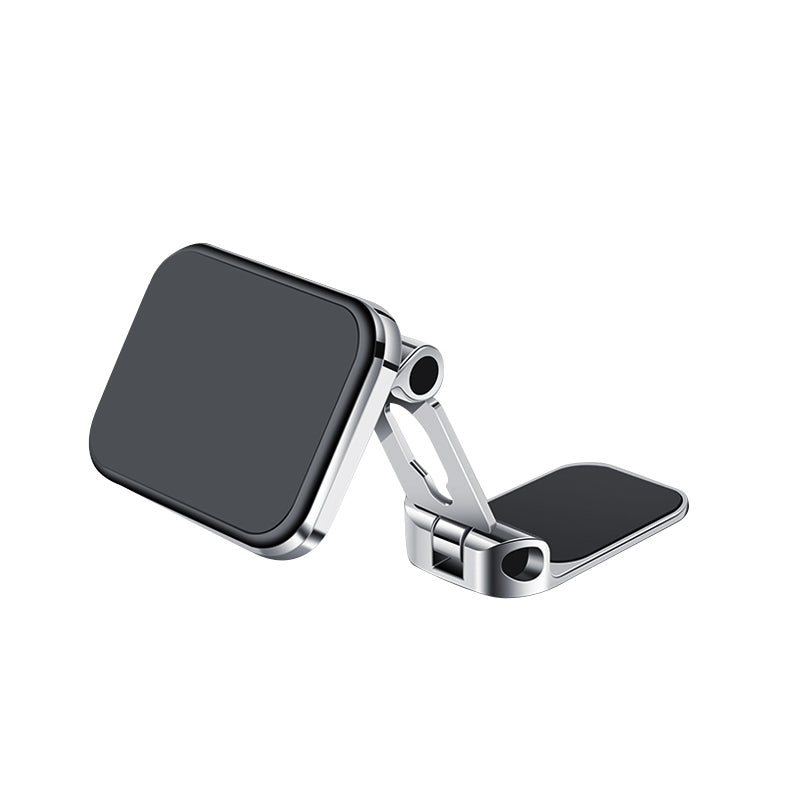 Wiwu CH023 360 Derece Dönebilen Magnetik Düz Zemin Versiyon Araç Telefon Tutucu Gümüş
