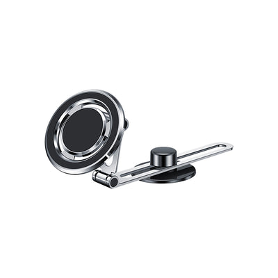 Wiwu CH025 360 Derece Dönebilen Magnetik Düz Zemin Versiyon Araç Telefon Tutucu Gümüş