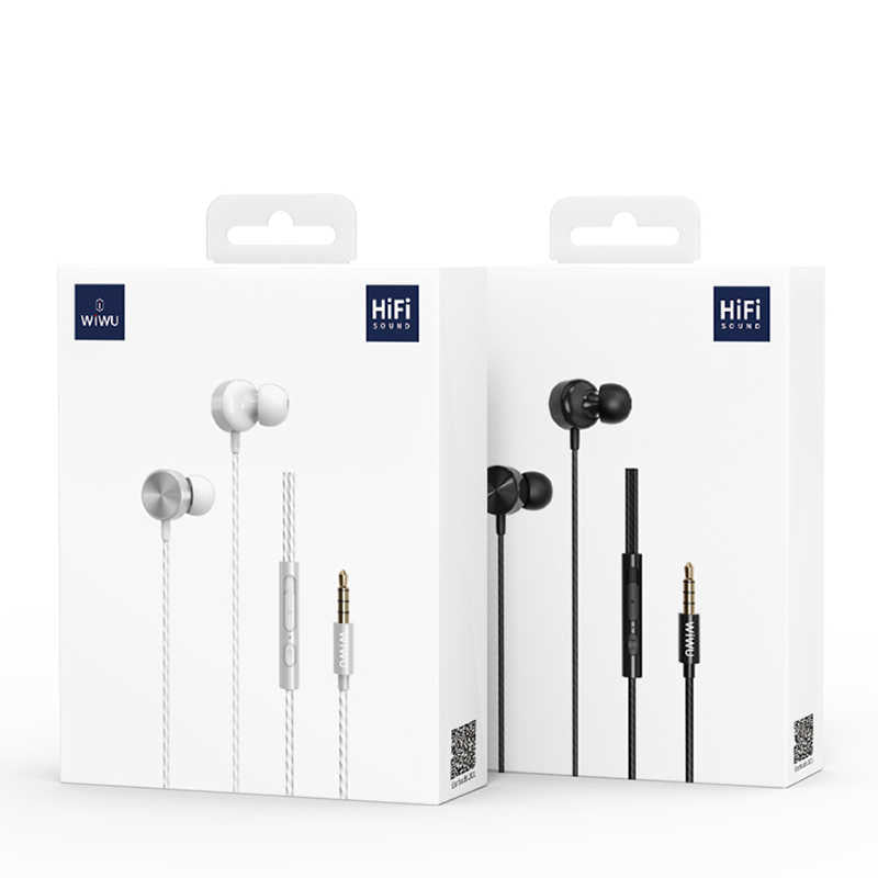 Wiwu Earbuds 102 3.5mm Kulaklık Beyaz