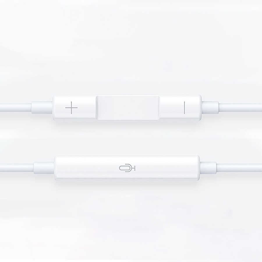 Wiwu Earbuds 302 Tak Çalıştır Lightning Kulaklık Beyaz