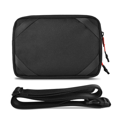 Wiwu Essen Serisi Suya Dayanıklı 1200D Polyester Kumaş Çapraz Vücut Çantası Siyah