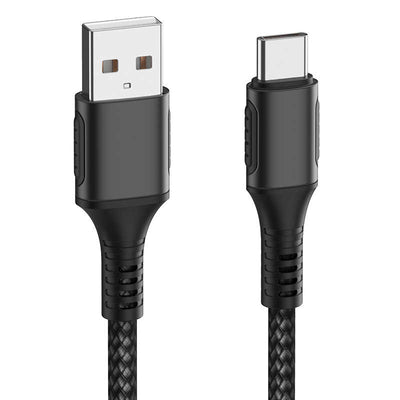 Wiwu F12 Kablo Phaeton Type-C Usb Kablo Siyah