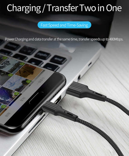 Wiwu G20 Gear Charging Type-C Kablo