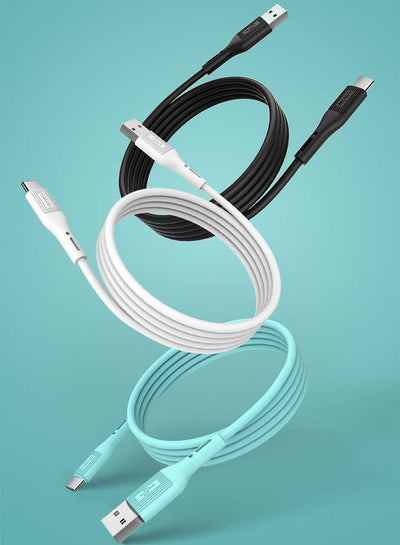 Wiwu G50 Vivid Type-C Usb Kablo Mavi
