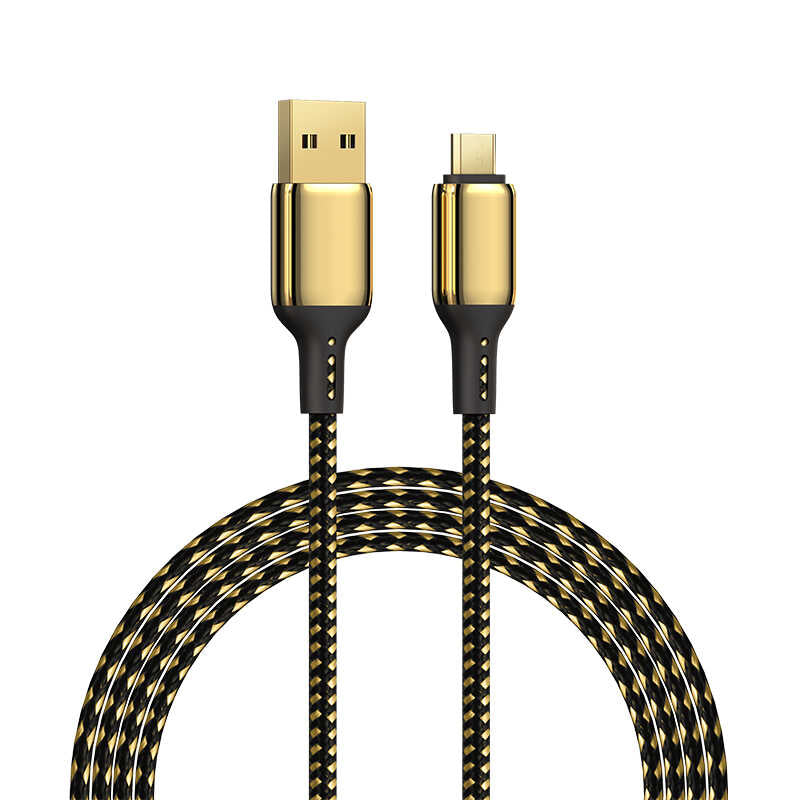 Wiwu Golden Series GD-102 Micro Data Kablo 3M Gold