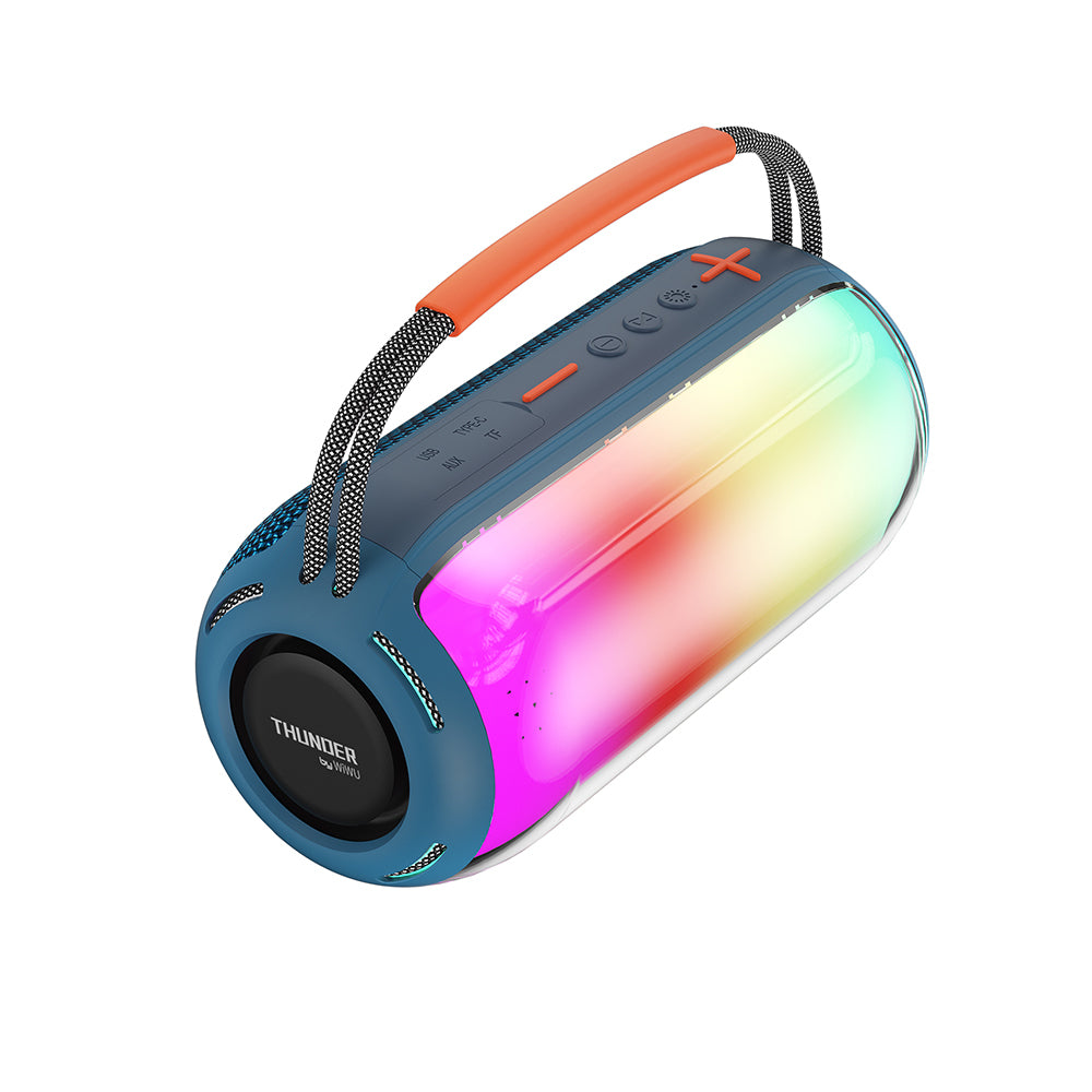 Wiwu H6 RGB Işıklı Askılı TWS Bluetooth Speaker Hoparlör v5.3 16W