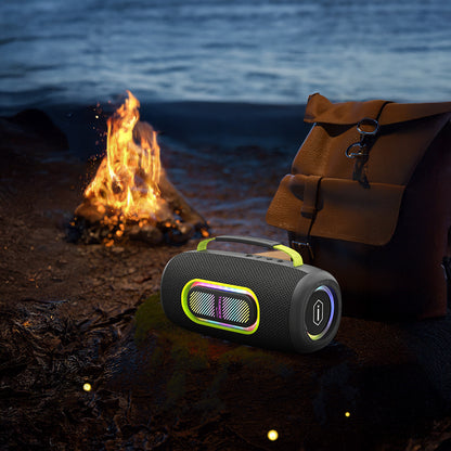 Wiwu H7 RGB Işıklı Askılı TWS Bluetooth Speaker Hoparlör v5.3 40W