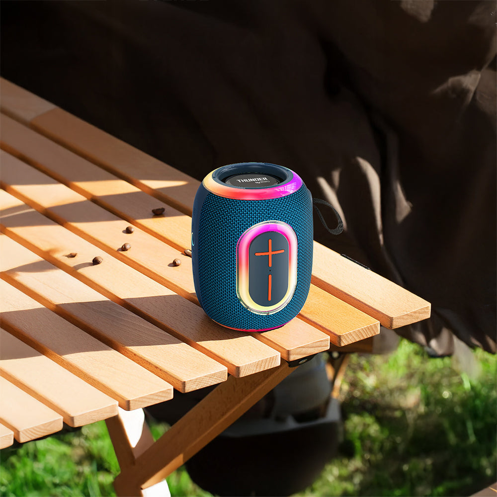 Wiwu H9 RGB Işıklı Askılı TWS Bluetooth Speaker Hoparlör v5.3 10W