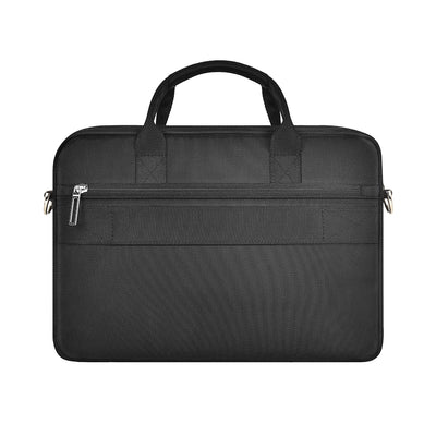 Wiwu Hali Serisi 1680D Su Geçirmez Polyester Kumaş Çapraz Vücut Askılı 14 inç Laptop Çantası Siyah