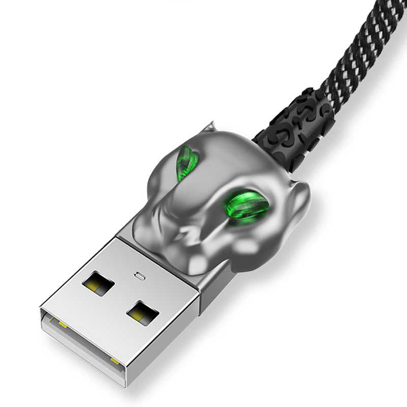Wiwu Leopard Charging Synic Lightning Kablo Kırmızı