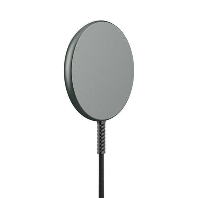 Wiwu M14 Intelligent Wireless Magnetik Şarj Ultra İnce Şeffaf 15W Android iOS Destekli Siyah