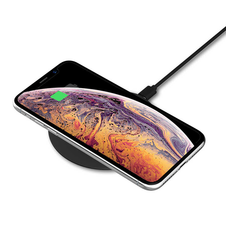 Wiwu M3 Wireless Magnetik Şarj 15W iOS Android Destekli Siyah