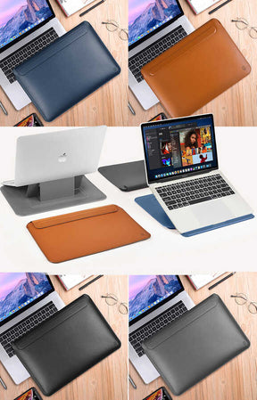 Apple Macbook 13.3' Air 2020 Wiwu Macbook Skin Pro Portable Stand Kılıf