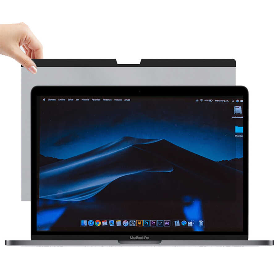 Macbook 13.3' Air M1 Wiwu Mıknatıslı Privacy Ekran Koruyucu