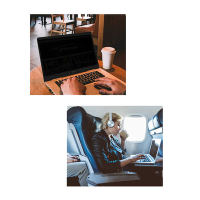Apple Macbook 13.3' New Pro Wiwu Mıknatıslı Privacy Ekran Koruyucu Siyah