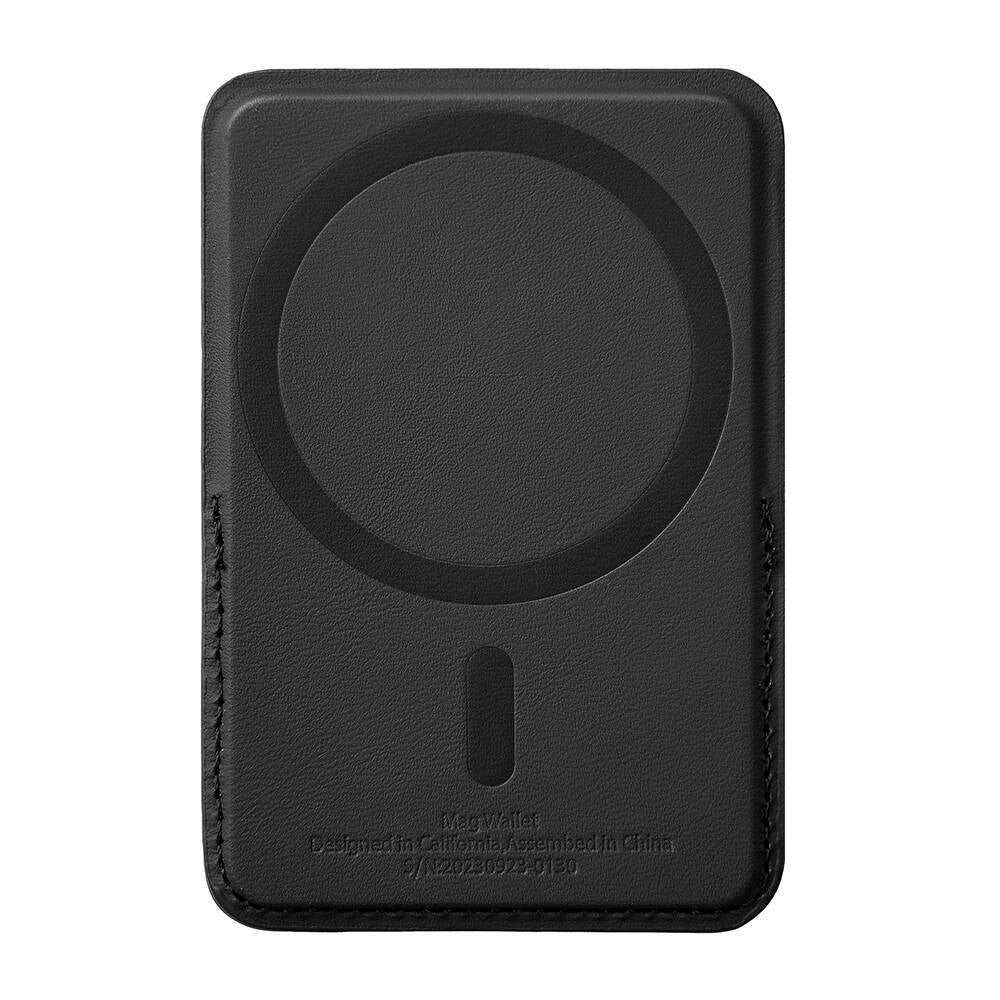 Wiwu MW-001 Pop-Up Sade Tasarımlı 3 Hazneli PU Magnetik Standlı Kartlık Siyah