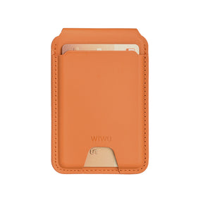 Wiwu MW-005 Magnetik Standlı Kartlık Qi Kablosuz Şarj Uyumlu FindMy Özellikli Mag Wallet