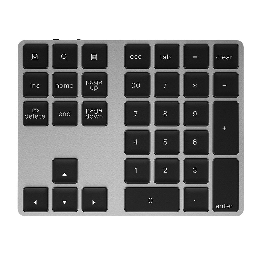 Wiwu NKB-02 Taşınabilir Wireless Sayısal Tuş Takımlı Ofis Keypad Gri