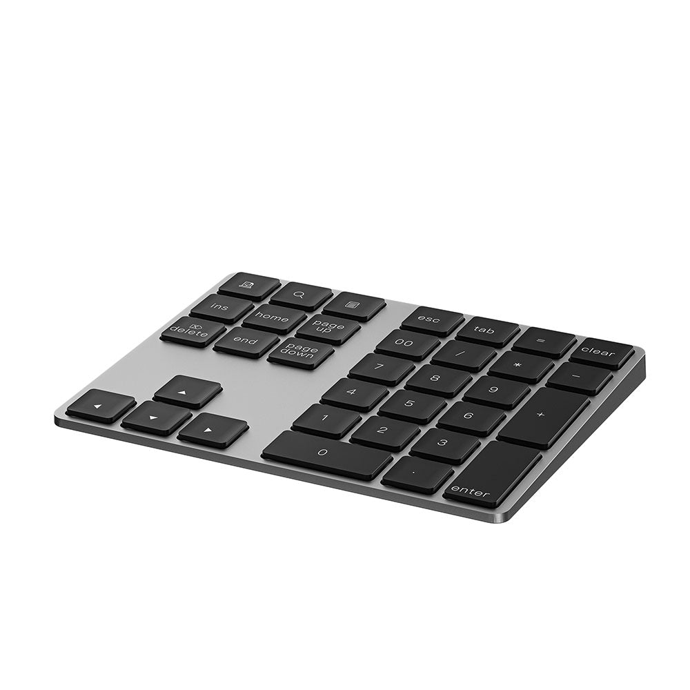 Wiwu NKB-02 Taşınabilir Wireless Sayısal Tuş Takımlı Ofis Keypad Gri