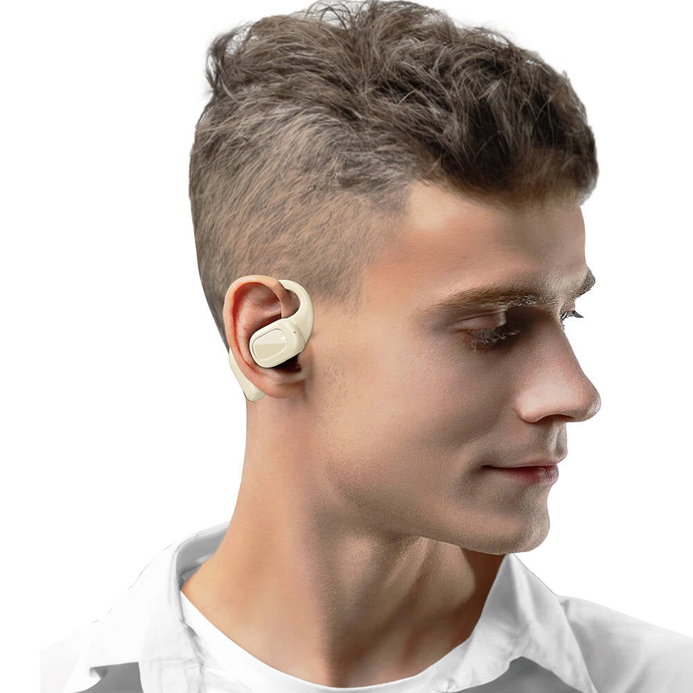 Wiwu O100 Openbuds TWS Kulak İçi Bluetooth v5.3 Kulaklık Beyaz