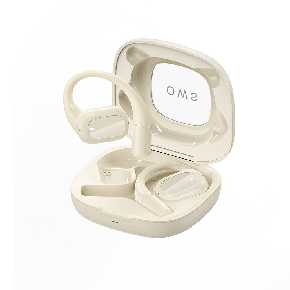 Wiwu O100 Openbuds TWS Kulak İçi Bluetooth v5.3 Kulaklık Beyaz