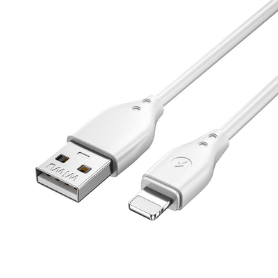 Wiwu Pioneer Wİ-C001 Ultra Esnek Lightning Usb Kablo 1M Siyah