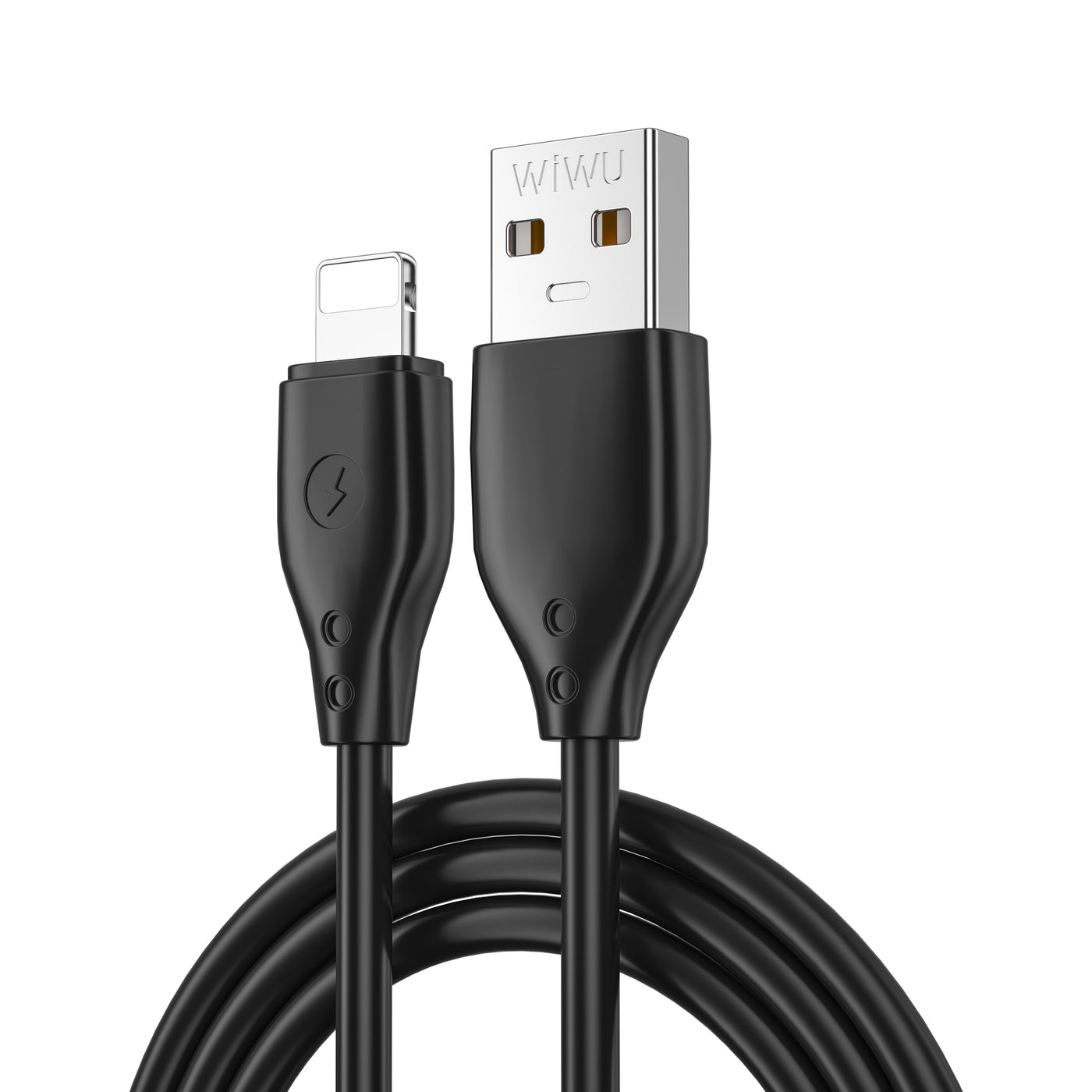 Wiwu Pioneer Wİ-C001 Ultra Esnek Lightning Usb Kablo 1M Siyah