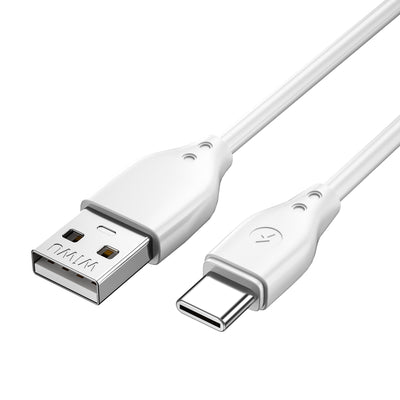 Wiwu Pioneer Wİ-C001 Ultra Esnek Type-C Usb Kablo 1M Siyah