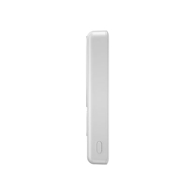 Wiwu PP01 PowerPod Taşınabilir Wireless Şarj ve PD Hızlı Şarj Özellikli Powerbank 20W 10000mAh Beyaz