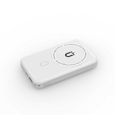 Wiwu SC10000 Magsafe Mıknatıslı Wireless Powerbank Beyaz