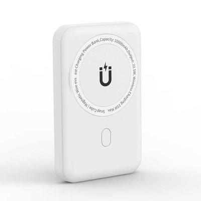 Wiwu SC10000 Magsafe Mıknatıslı Wireless Powerbank Beyaz