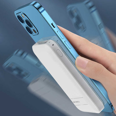 Wiwu SC10000 Magsafe Mıknatıslı Wireless Powerbank Beyaz