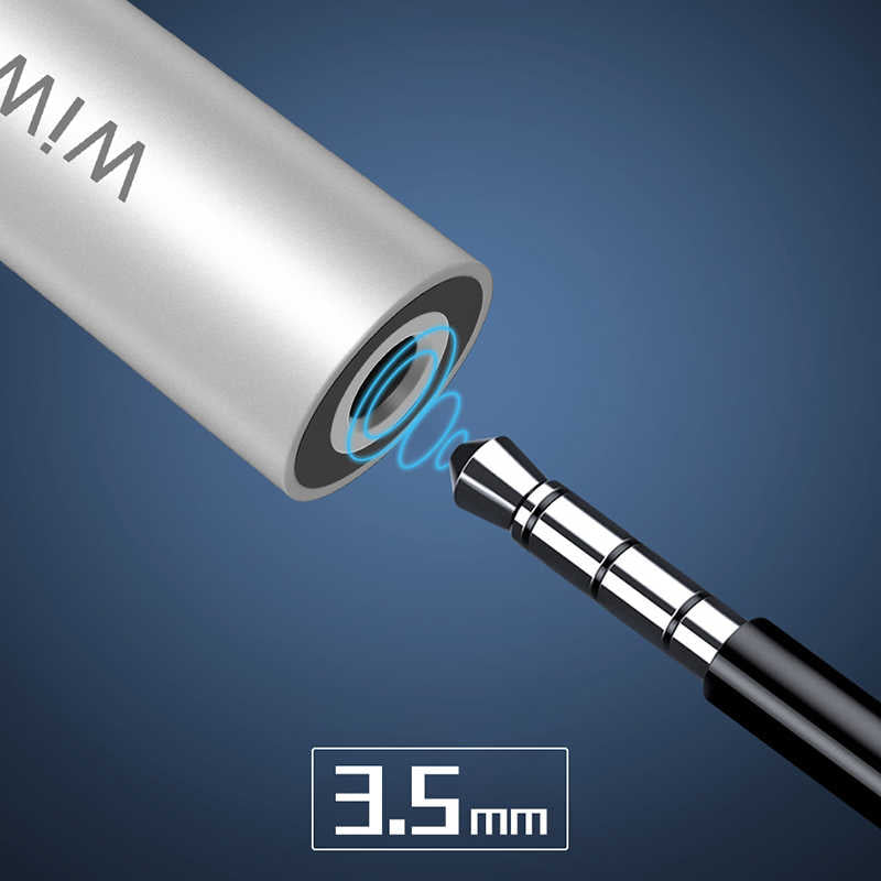 Wiwu ST03 Lightning Ses Adaptörü Gri