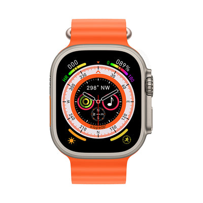 Wiwu SW01 Ultra Lite İOS ve Android Uyumlu Akıllı Saat Siyah