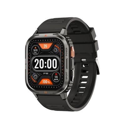 Wiwu SW05 Smart Watch İOS ve Android Uyumlu TFT Ekranlı IP68 Sertifikalı Akıllı Saat Siyah