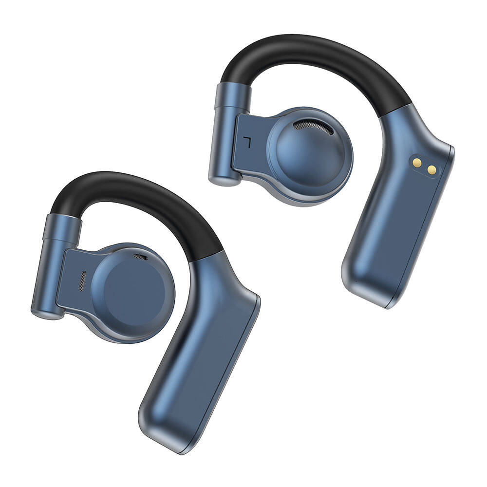 Wiwu T18 Clera Sound Serisi Serbest Ayarlanabilir Kulak İçi Bluetooth 5.2 Kulaklık Krem