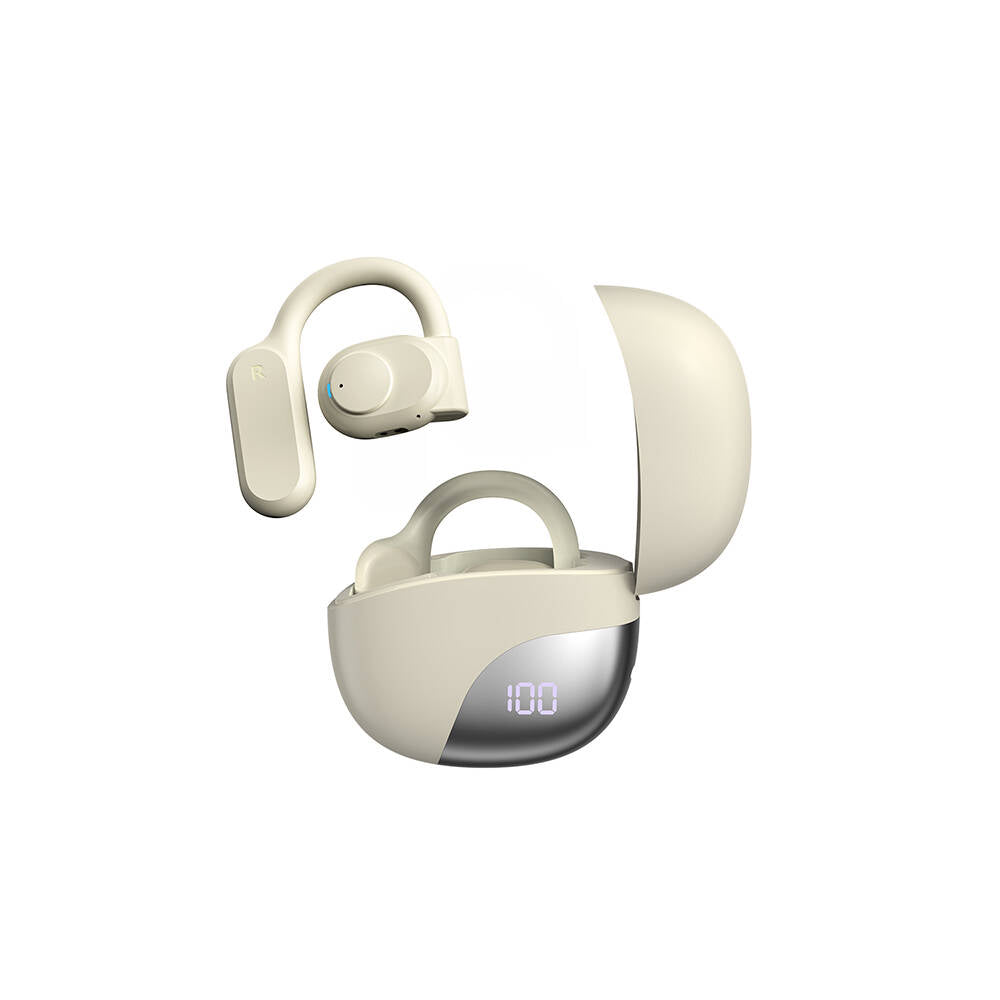 Wiwu T20 Openbuds TWS Kulak İçi Bluetooth v5.3 Kulaklık Siyah