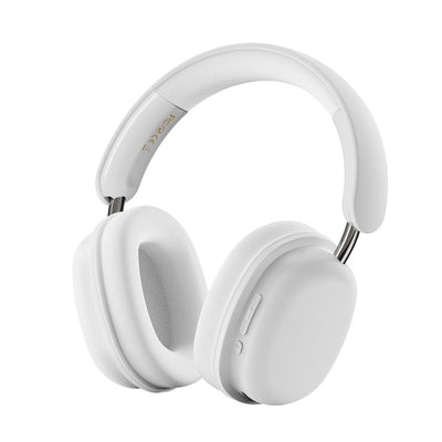 Wiwu TD-05 Elite Serisi Ayarlanabilir Katlanabilir Pure Bass Hi-Fi Kulak Üstü Bluetooth v5.3 Kulaklık Beyaz