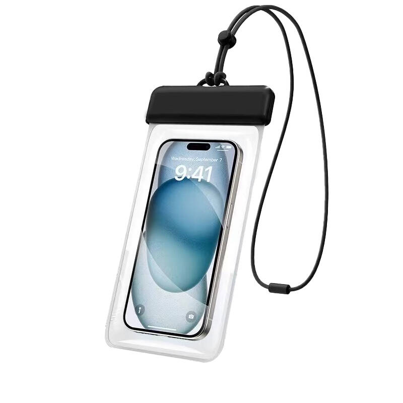 Wiwu Universal Su Geçirmez Kılıf Aqua Waterproof Max 6.9 inç IPX8 Sertifikalı Siyah