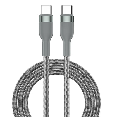 Wiwu Wİ-C017 Concise Serisi Type-C to Type-C PD Data Kablo 100W 1.2 Metre Siyah