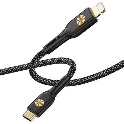 Wiwu Wi-C035 Type-C to Lightning PD Kablo 30W 120cm Siyah
