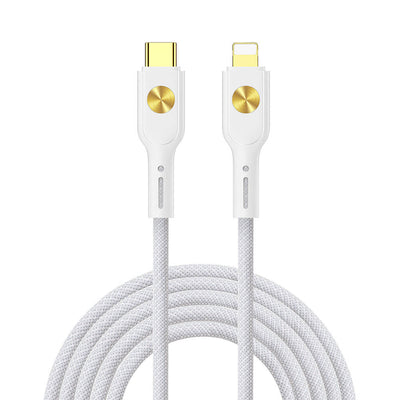 Wiwu Wi-C035 Type-C to Lightning PD Kablo 30W 120cm Beyaz