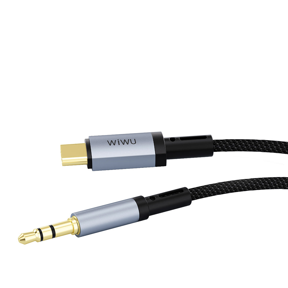 Wiwu Wi-C048 Legend Audio Serisi Type-C to 3.5mm Aux Ses Kablosu 1.5M