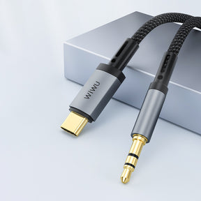 Wiwu Wi-C048 Legend Audio Serisi Type-C to 3.5mm Aux Ses Kablosu 1.5M