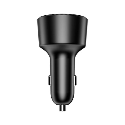 Wiwu Wi-CC026 Hızlı Şarj Özellikli PD Type-C + USB-A Portlu Aramid Fiber Araç Şarj Aleti 200W