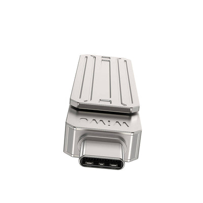 Wiwu Wi-FD001 3in1 USB3.2 Sürücü Disk USB-A + Lightning + Type-C OTG 64 GB Gümüş