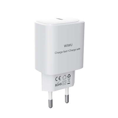 Wiwu Wi-G008 Essen Serisi GaN Tech PD Hızlı Şarj Özellikli Şarj Başlığı 30W Beyaz