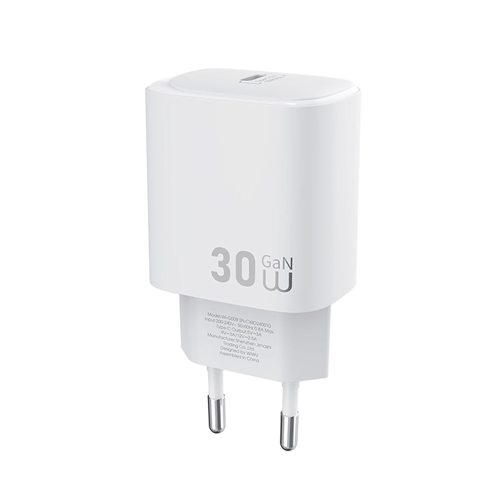 Wiwu Wi-G008 Essen Serisi GaN Tech PD Hızlı Şarj Özellikli Şarj Başlığı 30W