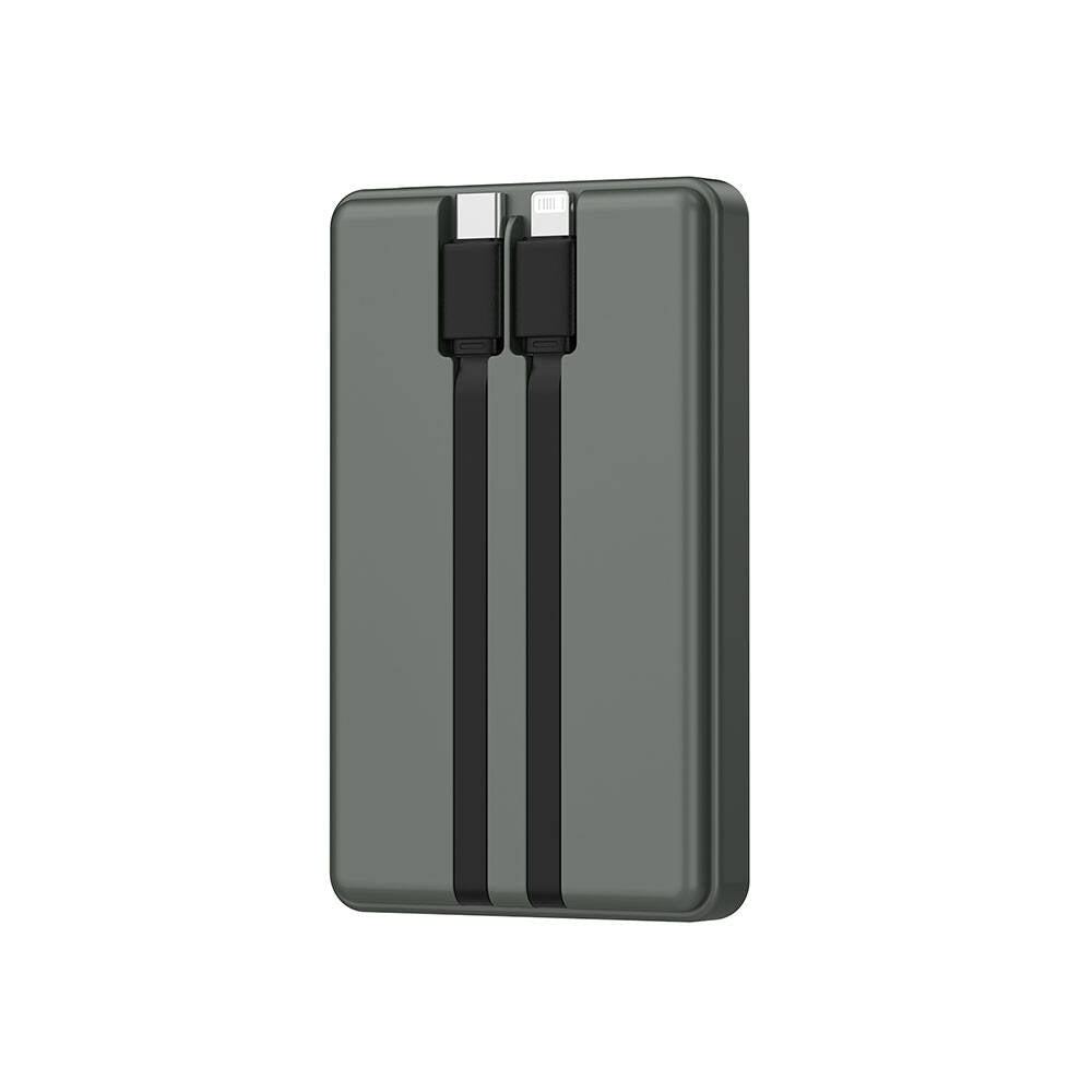 Wiwu Wi-P004 Trunk Serisi Type-C Lightning Çıkışlı Taşınabilir Powerbank PD 22.5W 10000mAh